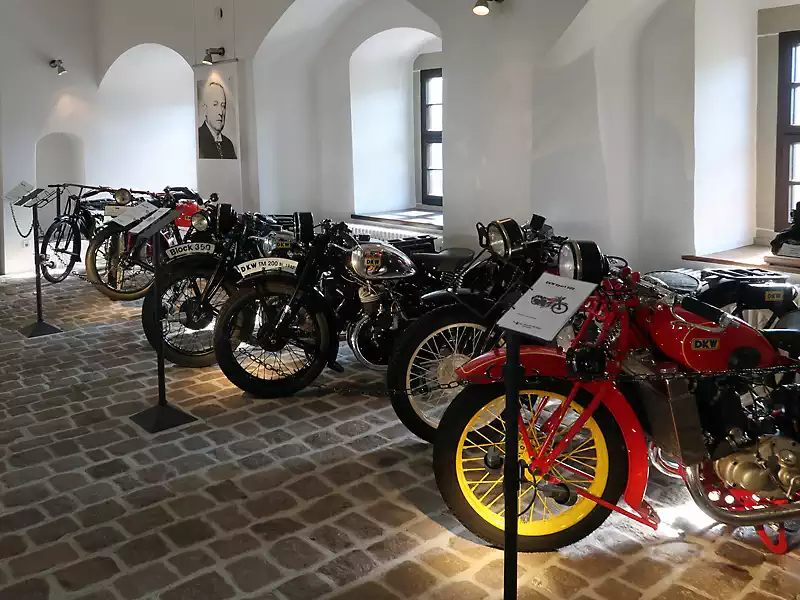 Zschopau, Motorradmuseum Schloss Wildeck