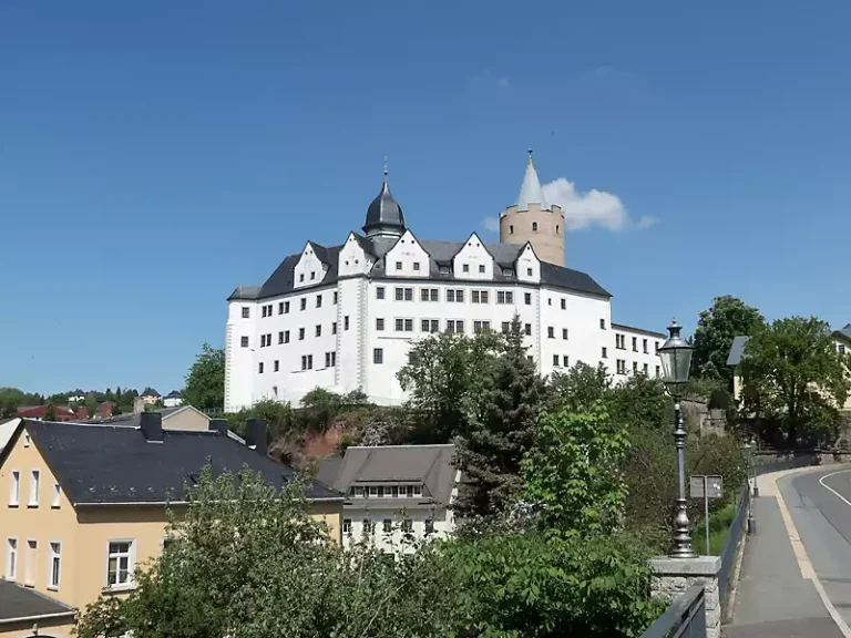 Zschopau mit Schloss Wildeck
