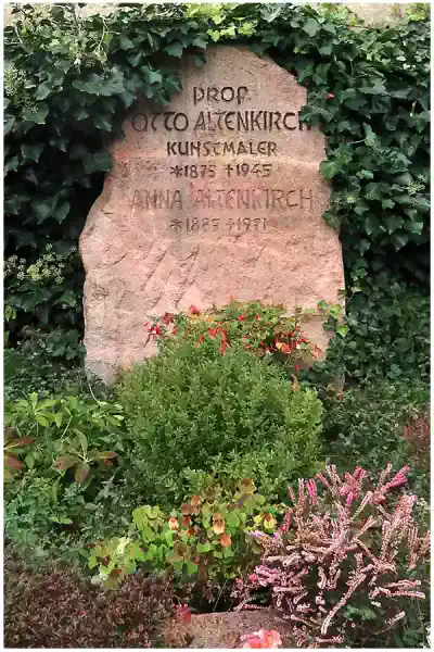 Otto Altenkirch, Grab Siebenlehn