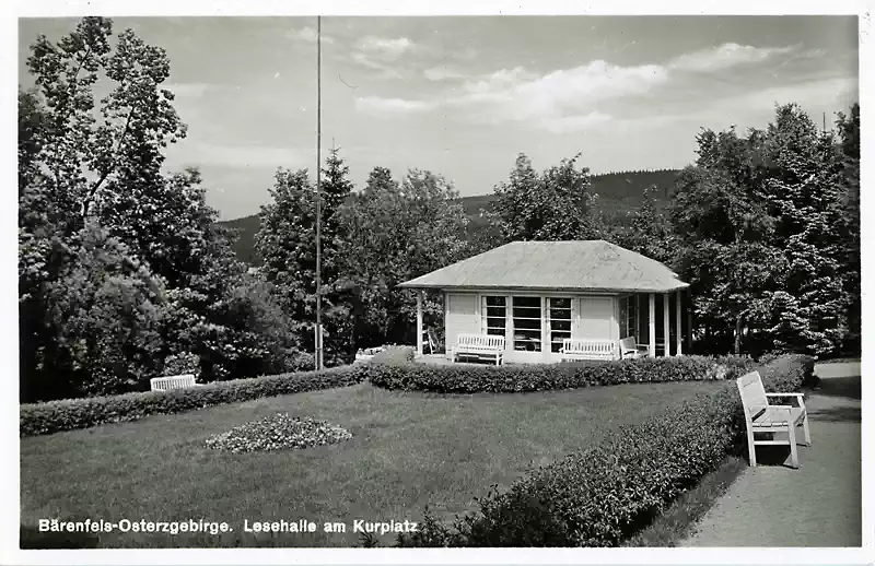 Kurort Bärenfels, Lesehalle, 1938