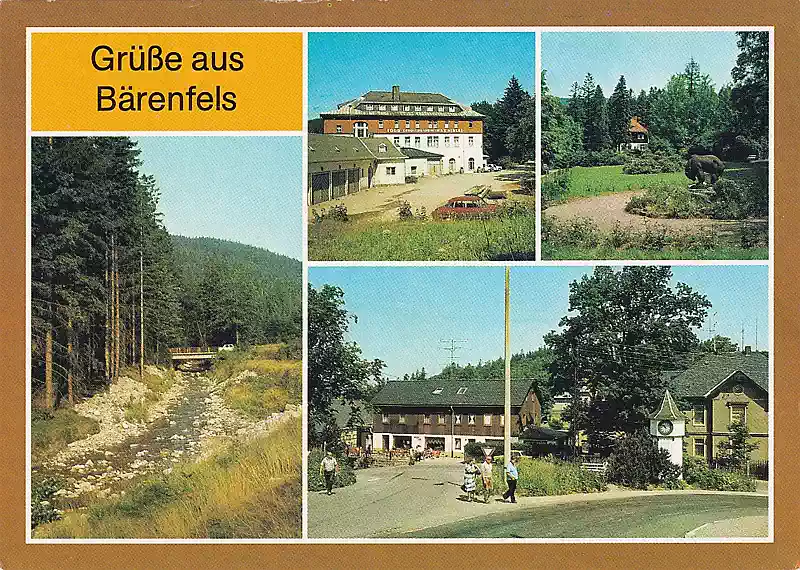 Kurort Bärenfels – PK Archiv Eigentum Grützner