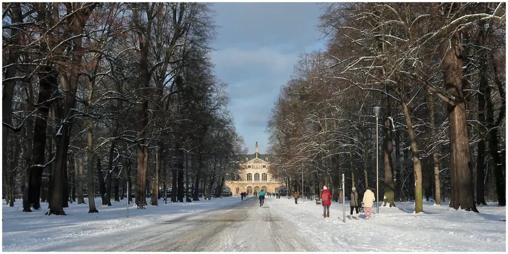 Winter im Großen Garten Dresden