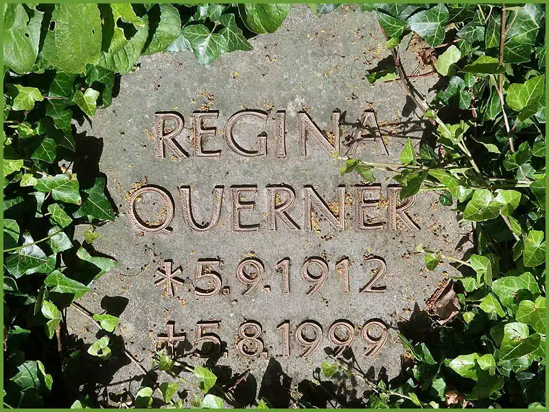 Grab Regina Querner, Friedhof Possendorf