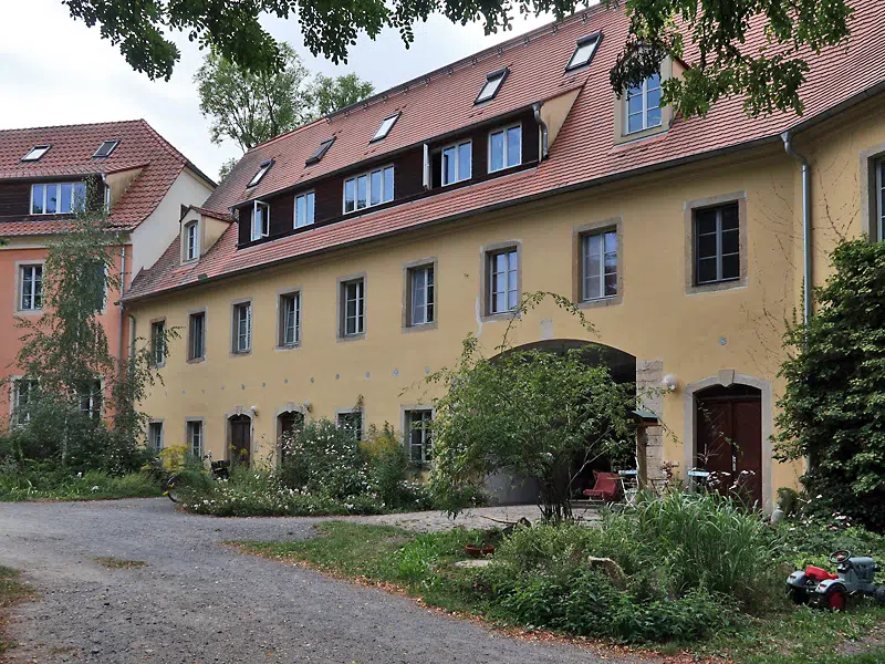 Gut Jahnishausen, Innenhof Gutshaus 2024