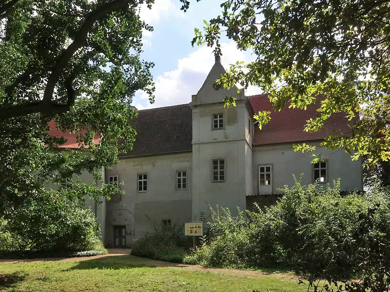 Schloss Jahnishausen, Rückseite 2024