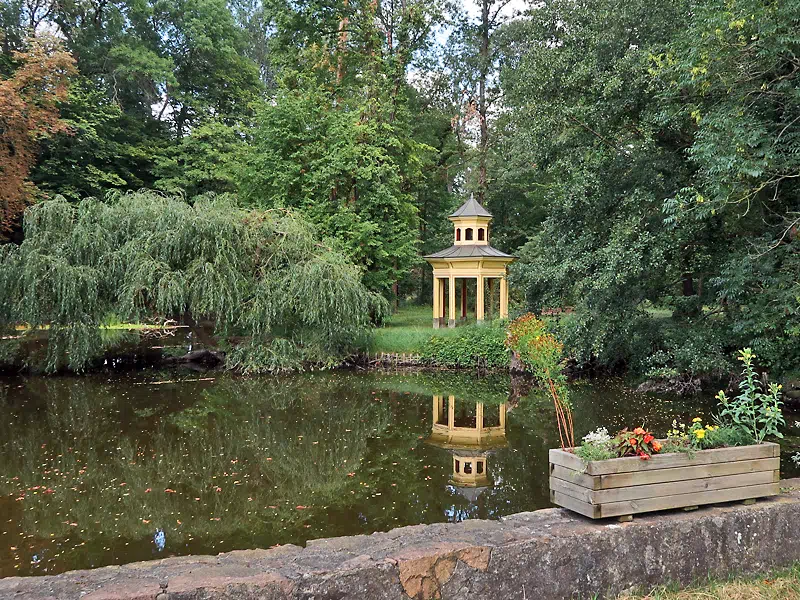 Schlosspark Jahnishausen, Chinesischer Pavillon