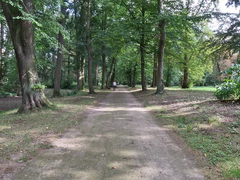 Schlosspark Jahnishausen, Parkwege