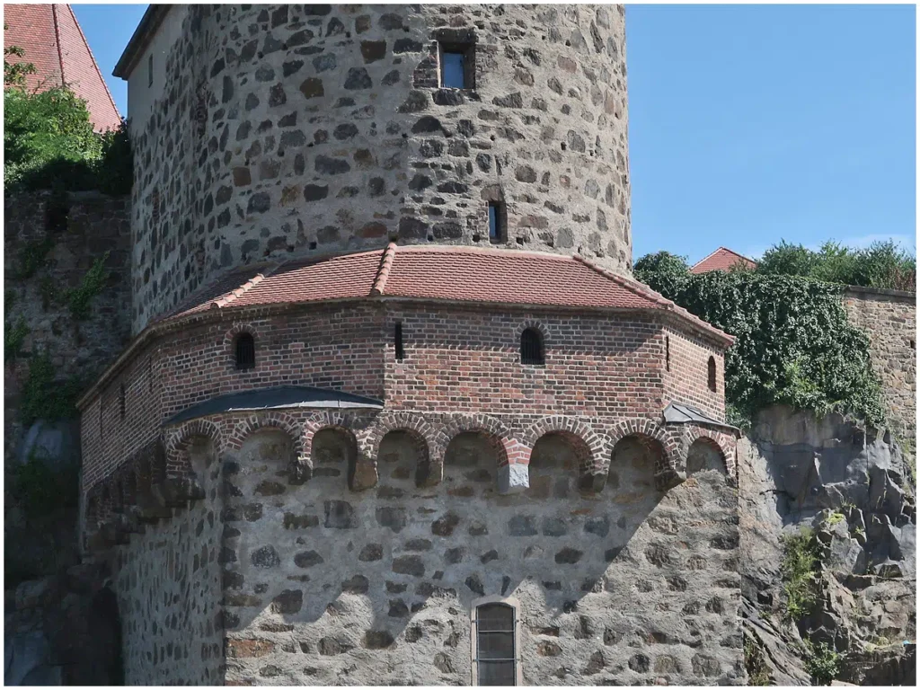 Bautzen, Alte Wasserkunst, Wehrgang