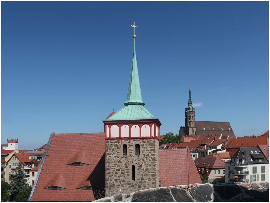 Bautzen, Turm Michaeliskirche + Dom