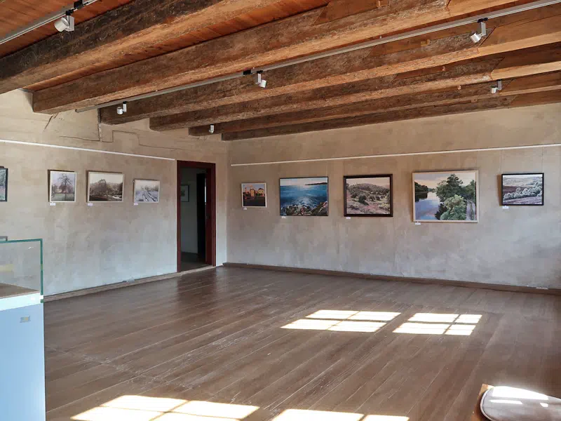 Kloster Buch: Abthaus mit Ausstellungen