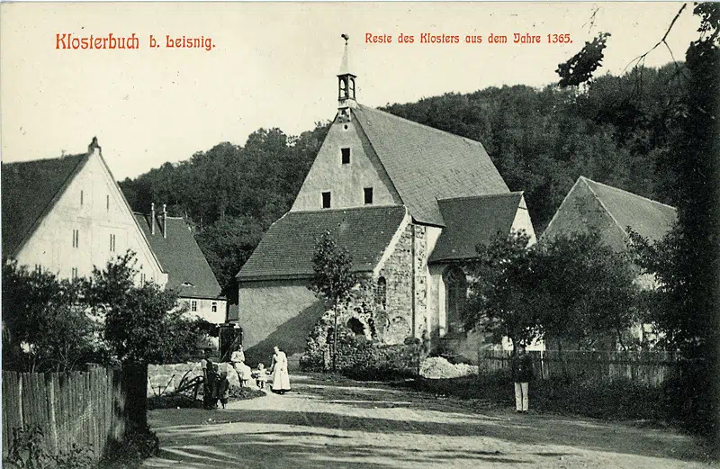 Klosterbuch. Reste d. Klosters von 1365, 1908