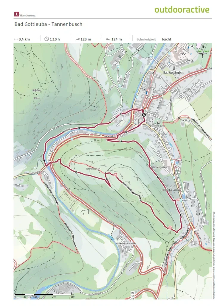 Kurze Wanderung Bad Gottleuba-Tannenbusch