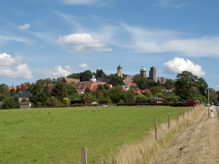 Burgstadt Stolpen mit Burg