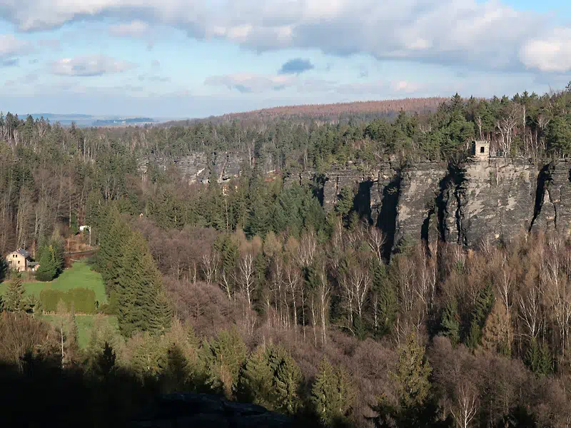 Bielatal, Blick von der Johanniswacht