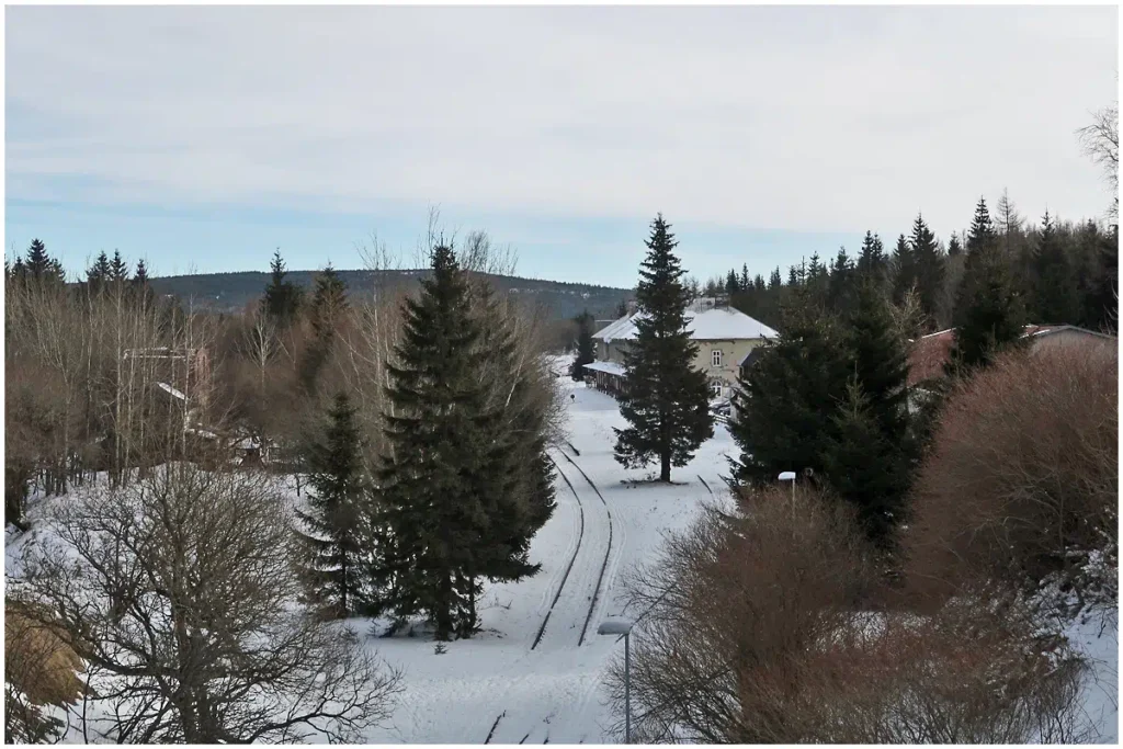 Moldava / Moldau, Bahnhof 2025