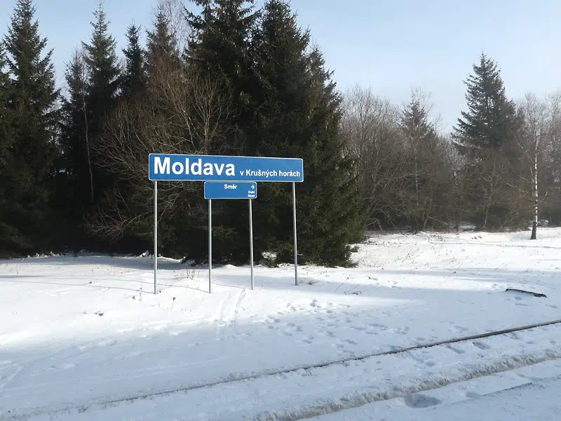 Bahnhof Moldava