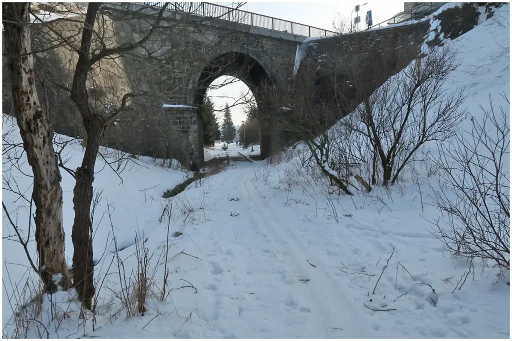 Eisenbahnlinie Moldava - Holzhau, deutsche Seite