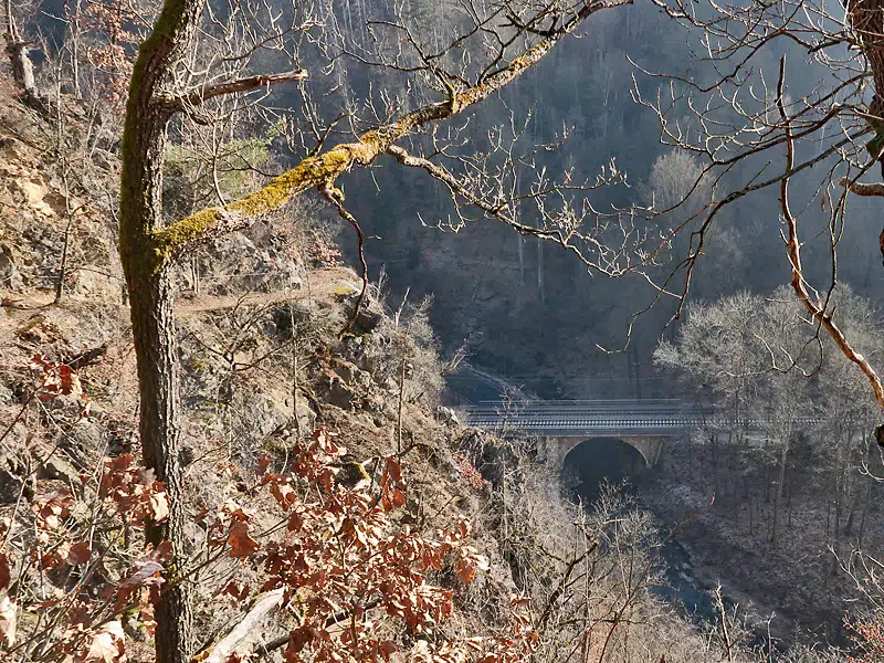 Bellmanns Los, Blick ins Weißeritztal