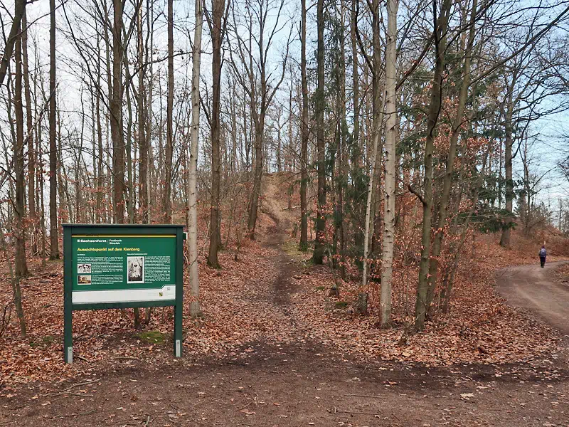 Tharandter Wald, Infotafel am Kienberg