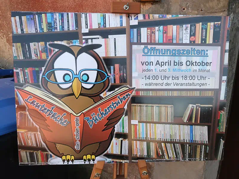 Lauterbacher Bücherstube - Öffnungszeiten