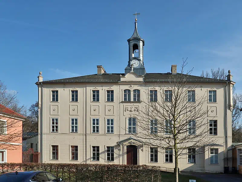 Schloss Lauterbach, Rückseite