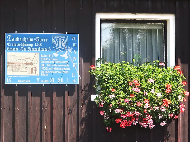 Sonnenuhrendorf Taubenheim