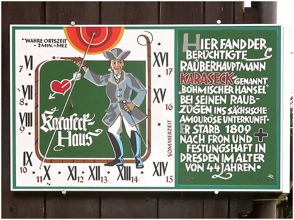 Sonnenuhr Karasek-Haus