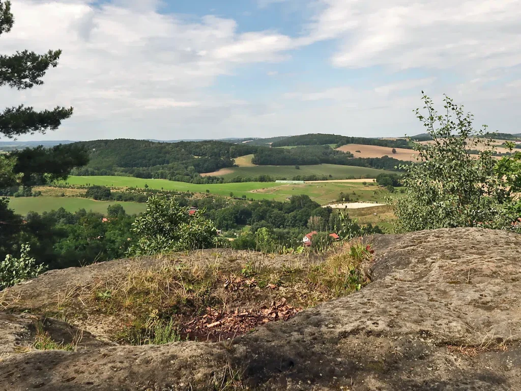 Berggießhübel, Blick vom Jagdstein