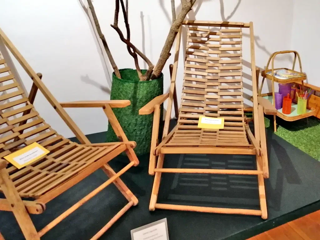 Stuhlbaumuseum Rabenau, Gelenka Liegestühle