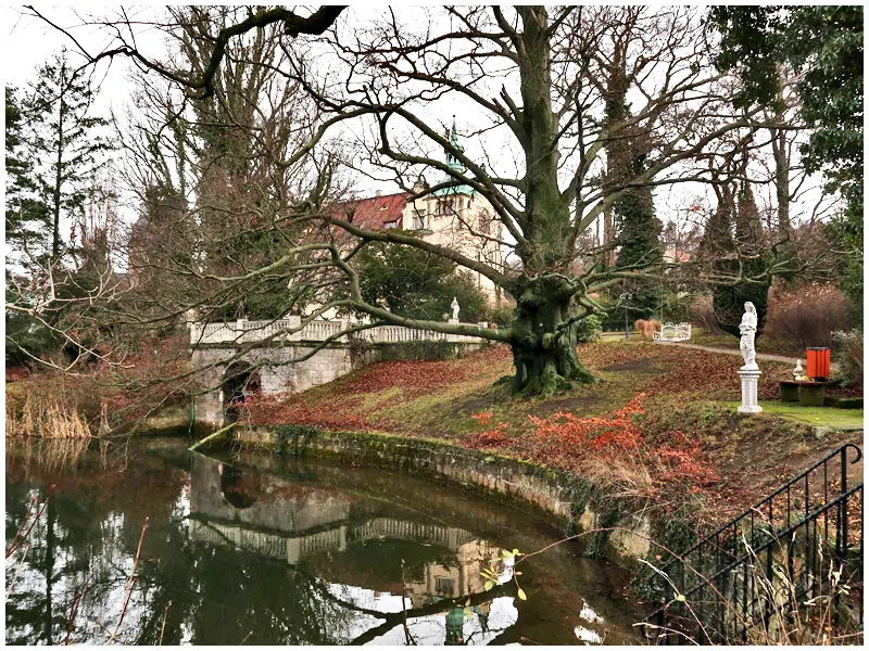 Cotta, Schlosspark am Ritterschloss