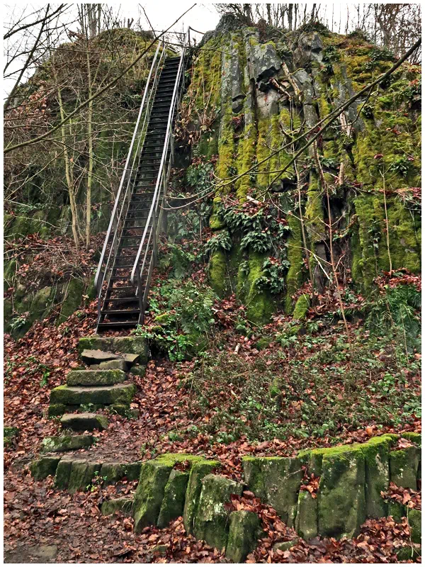 Cottaer Spitzberg, letztes Teilstück